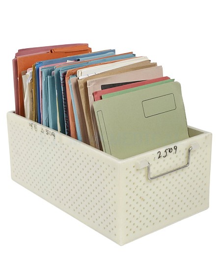 Crate of Miscellaneous Medical Folders 